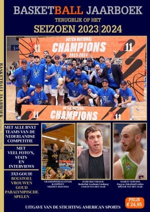 Basketball jaarboek seizoen 2023 - 2024 (NEDERLAND)