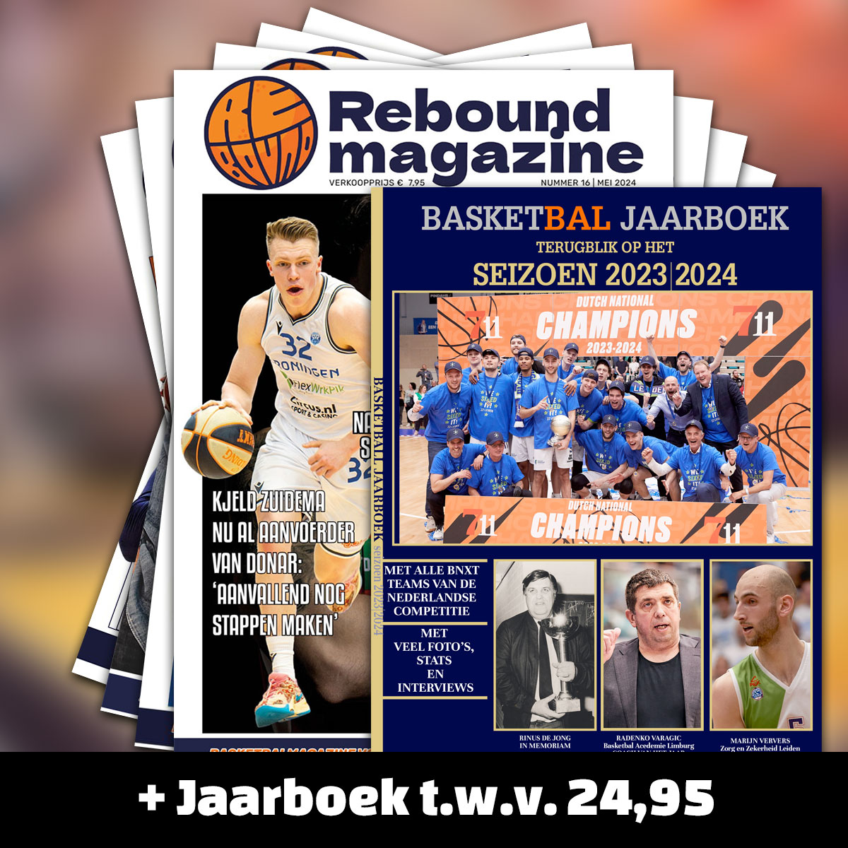 Jaarabonnement Rebound magazine + jaarboek