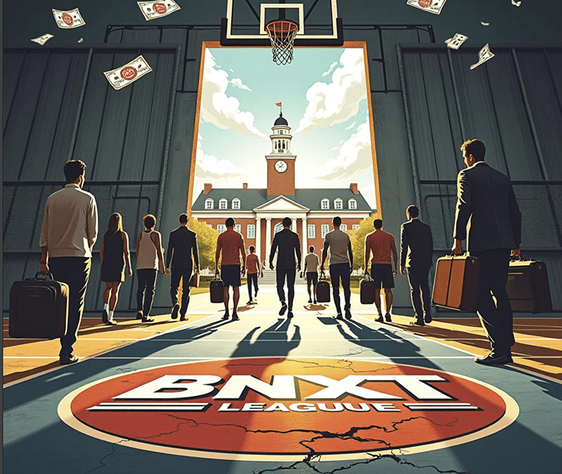 Het hek is van de dam :De NCAA voor het Europese talent is de way to go
