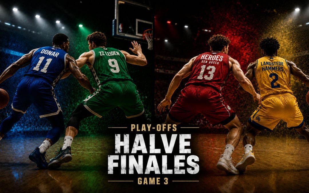 2026 Play-offs: Landstede stunt bij Heroes, Donar wint van ZZ Leiden