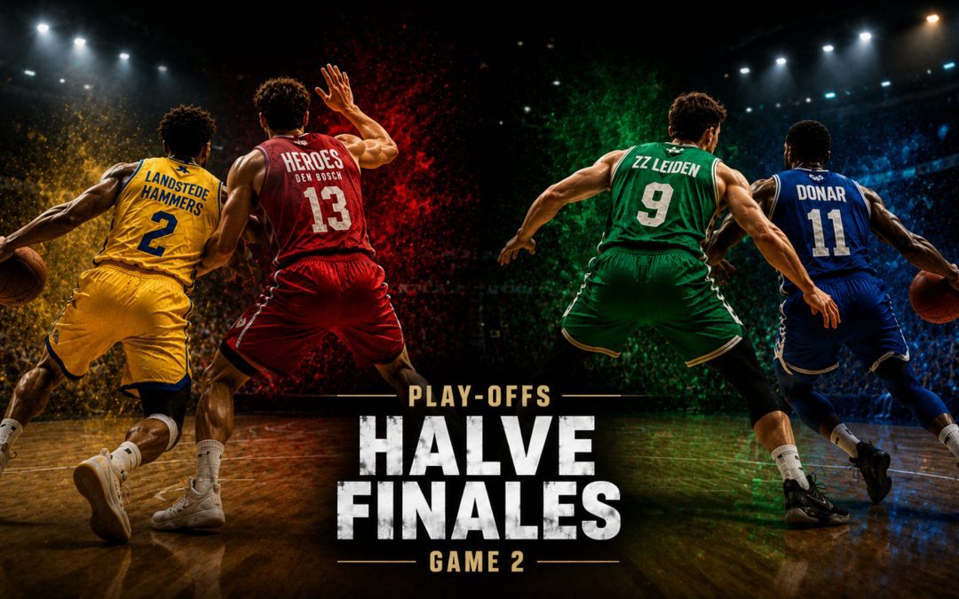 2026 Play-offs: ZZ Leiden wint van Donar, Landstede verslaat Heroes