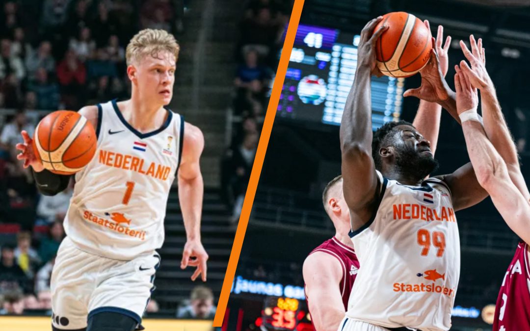 Oranjebasketballers verrassend sterker dan Letland